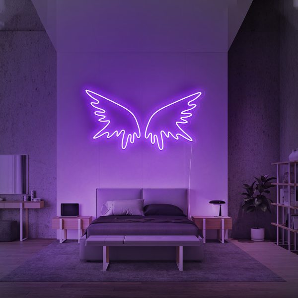 Angel Wings 2 Neon Sign (10)