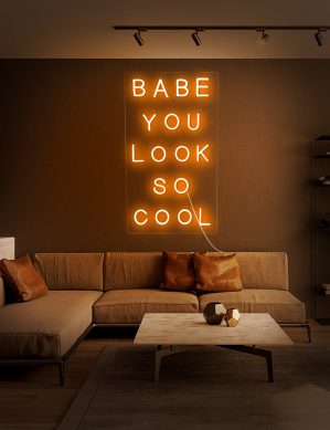 Babe you look so cool